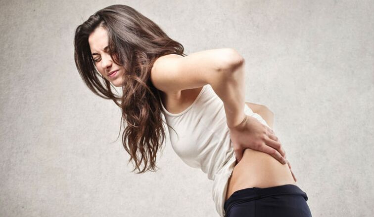 Mal di schiena nell'osteocondrosi